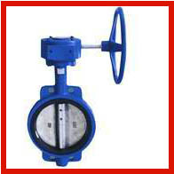Soft Sealing Butterfly Valves Double Flanged Design Anti - Corrosion