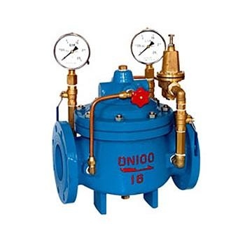 Estruendo manorreductor/BS/AWWA/JIS de las válvulas DN65 del agua hidráulica