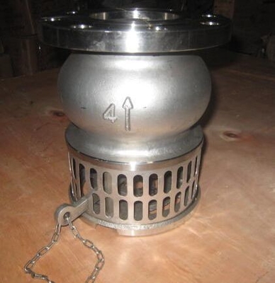 Válvula de pie estándar del agua de DIN/BS/AWWA/JIS/válvula de pie de alta presión para la bomba de agua